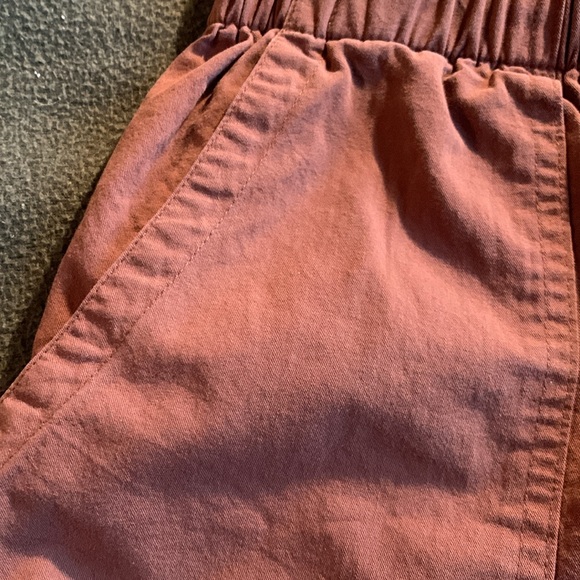 BTFBM brown shorts. Elastic & drawstring waistband. Front & back pockets. Size L - Picture 5 of 13